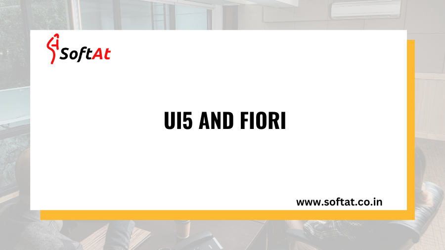 UI5 and Fiori