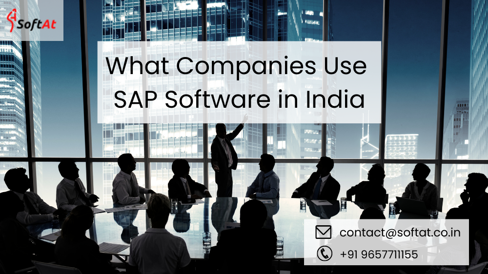 softat sap software in india