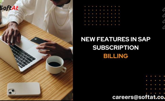 New Features in SAP Subscription Billing