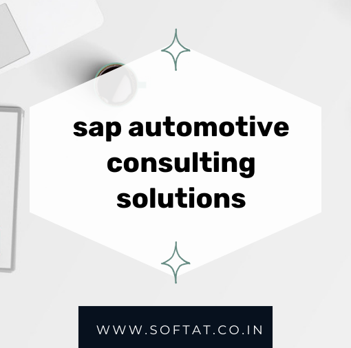 sap automotive consulting solutions