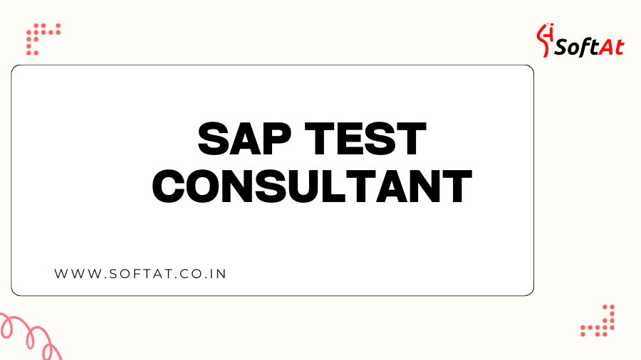 sap test consultant