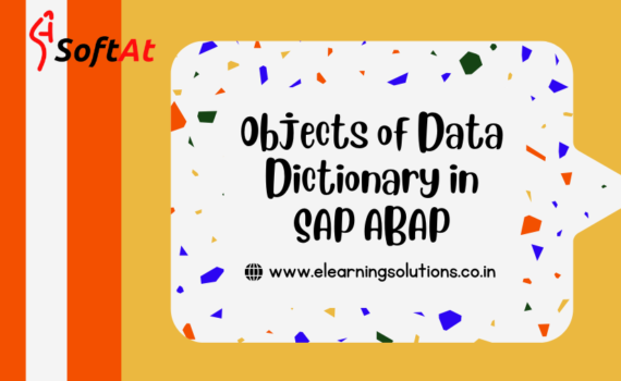 Objects of Data Dictionary in SAP ABAP