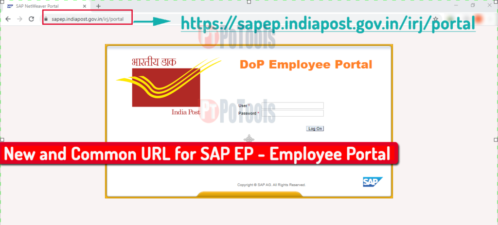 SAP Netweaver Portal india post