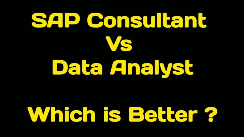 sap vs business analyst