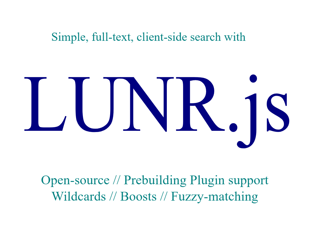 Lunr.js and the Offline Search Conundrum