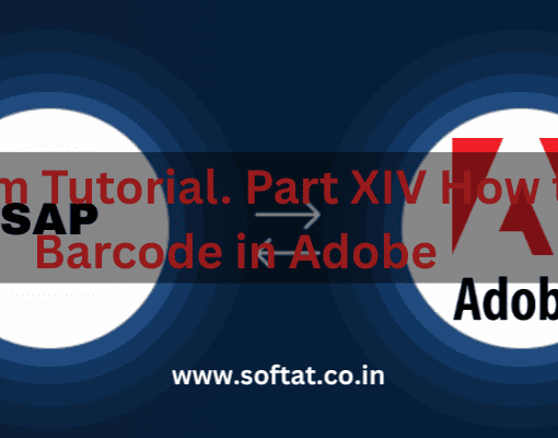 Generating barcode in SAP Adobe Forms for document automation