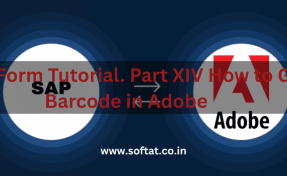 Generating barcode in SAP Adobe Forms for document automation