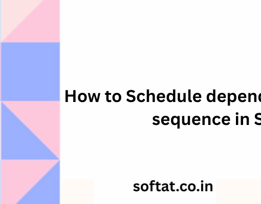 How to Schedule dependent Batch job in sequence in SM36?