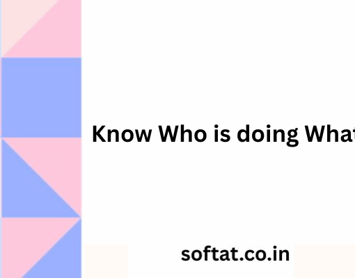 Know Who is doing What in your SAP System