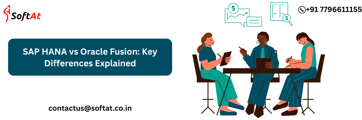 SAP HANA vs Oracle Fusion comparison chart