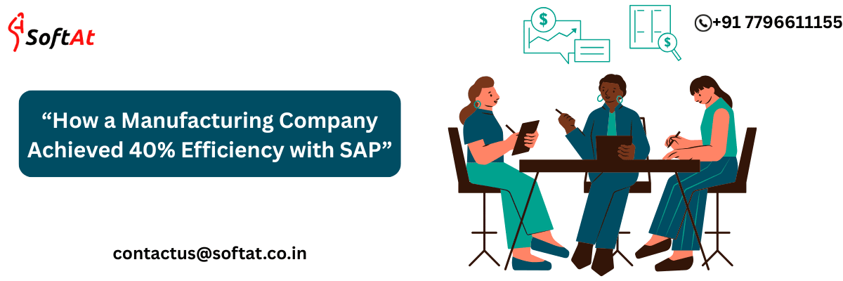 SAP for Manufacturing Efficiency Dashboard