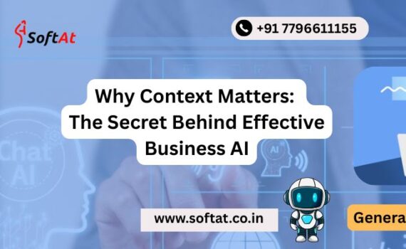 Business AI dashboard showing data connected to real company context