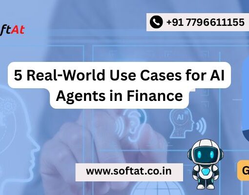 AI agents in finance analyzing data on a digital banking dashboard