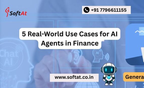 AI agents in finance analyzing data on a digital banking dashboard