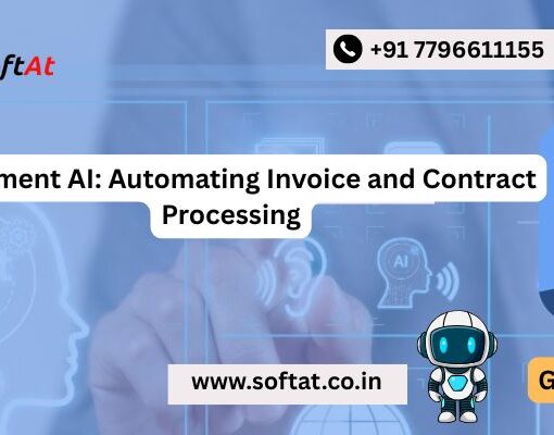 Document AI software automatically extracting data from invoices and contracts