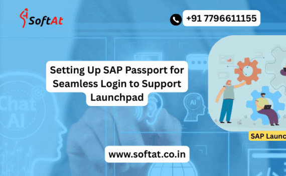 SAP Passport certificate setup screen for SAP Support Launchpad login