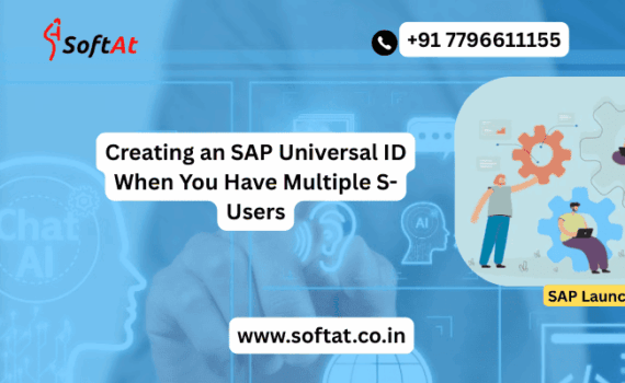 SAP Universal ID account manager screen showing multiple linked S user identities