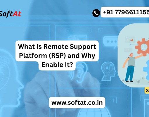 IT technician using a remote support platform to troubleshoot a user's device