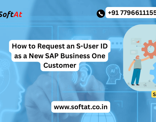 New SAP Business One customer requesting an S-User ID through SAP for Me portal