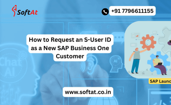 New SAP Business One customer requesting an S-User ID through SAP for Me portal
